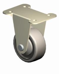 Top Plate Rigid Caster-8796-3 Faultless-Top Plate Rigid Caster-8796-3