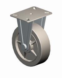 Top Plate Rigid Caster-HDR50162TZ-TPU11(GG) Shepherd-Top Plate Rigid Caster-HDR50162TZ-TPU11(GG)