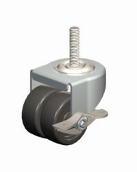 Stem Threaded Caster-COO20605ZN-POS01(KK)-B Shepherd-Stem Threaded Caster-COO20605ZN-POS01(KK)-B