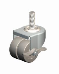 Stem Threaded Caster-COO20748ZN-HDR01(GG)-B Shepherd-Stem Threaded Caster-COO20748ZN-HDR01(GG)-B