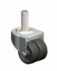 Stem Threaded Caster-COO20824ZN-POS01(KK) Shepherd-Stem Threaded Caster-COO20824ZN-POS01(KK)