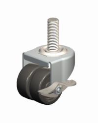 Stem Threaded Caster-COO20824ZN-POS01(KK)-B Shepherd-Stem Threaded Caster-COO20824ZN-POS01(KK)-B