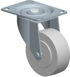 Top Plate Swivel Caster-A490-3 1/2 Faultless-Top Plate Swivel Caster-A490-3 1/2