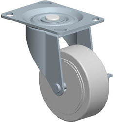 Top Plate Swivel Caster-A496-3 1/2RB Faultless-Top Plate Swivel Caster-A496-3 1/2RB