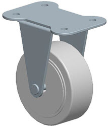 Top Plate Rigid Caster-A7799-3 1/2 Faultless-Top Plate Rigid Caster-A7799-3 1/2