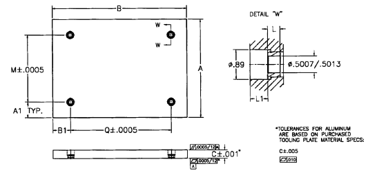 Fixture Plates Drawing