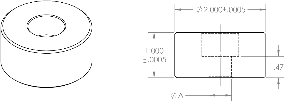 Precision Rest Button