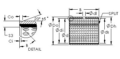 AST20 3535   bushing drawings