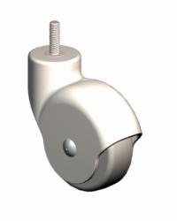 Stem Threaded Medical Grade Caster 