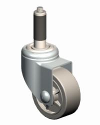 Shepherd-Expanding Adapter Caster-PGS30440ZN-TPU33-GG