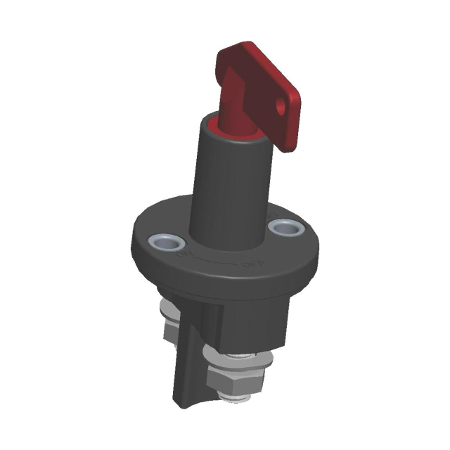  Removable Key Battery Disconnect Switch with M10 Stud