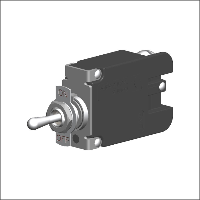 Sealed Toggle, Single-pole, Screw 8-32 Bus Type terminals