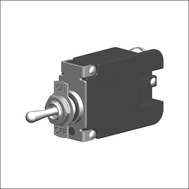 Sealed Toggle, Single-pole, Screw 8-32 Bus Type terminals