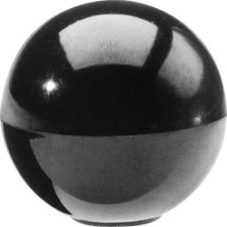 BI 10-32X5/16 Ball Oval Sphere - 1-222-003