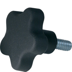 ZS M6X1.0 X 15 MM OVERMOLD SPEC. HUB Soft Feel 5 Lobe - 4-475-803