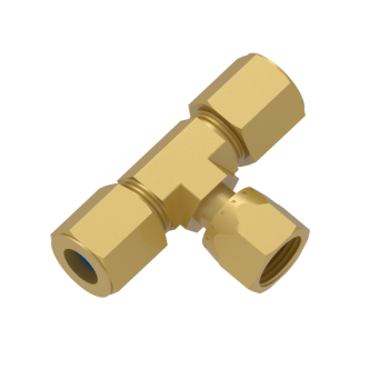 BSBT-8T-BRAS Swivel Branch Tee C