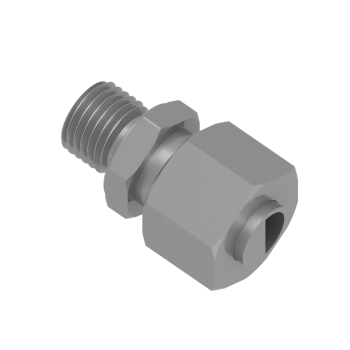 DMC-18L-M18-STEL Male Connector Metric Paralled