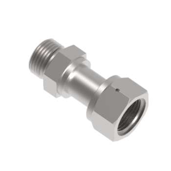 H-ZCOSSC8-6U-S316 Swivel Saems Connector