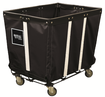 Permanent Liner Basket Truck, Wire Base - Royal Basket Trucks