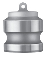 QD PLUG 1.25" PP BLK PT