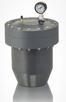 PDS010EPT-CP Plastomatic Valves Series PDS Pulsation Dampener/Surge Suppressor