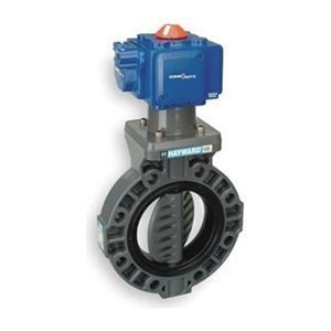PVC/PP/EPDM PNU ACT B-FLY VLV 4"