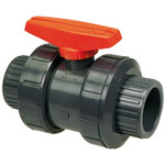 PVC/VIT TU B VLV 4" T NIBCO