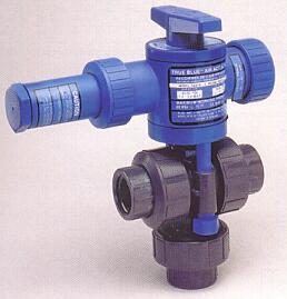 PVC/EPDM 3-WAY PNU ACT B VLV 1/2