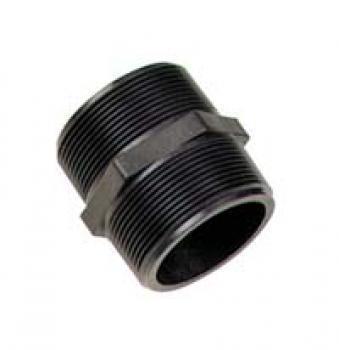 PP NIPPLE N80 (BLK) 1.25"XSH TBE