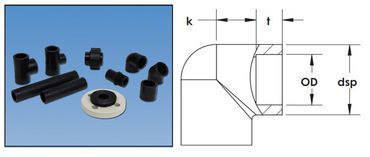 581105020 Asahi America Chem Proline Polypro Pipe & Fittings