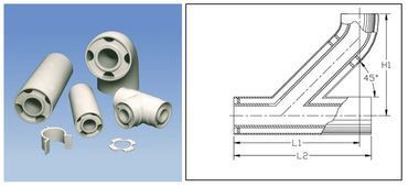 5237-420 Asahi America Duo-Pro Acid Waste Drainage