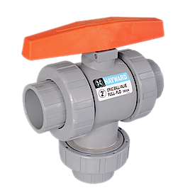 CPVC/VIT 3-WAY B VLV 3"T HAYWARD