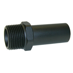 PEX PE STEM ADPT 3/4CTS X MT BLK