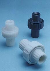 PVC/EPDM DIA CK VLV 1" S MOLDED